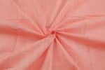Salmon Pink Handwoven Mangalgiri 100% Pure Cotton Fabric - Image 3