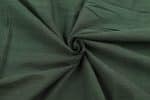 Two-Tone Green Handwoven Zari Border Pure Cotton Fabric - Image 3