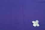 Purple Blue Handwoven Zari Border Pure Cotton Fabric - Image 2
