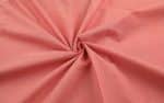 Salmon Pink Handwoven Zari Border Pure Cotton Fabric - Image 3