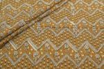 Musturd Bagru Handblock Printed Cotton Fabric