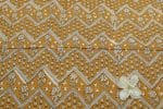 Musturd Bagru Handblock Printed Cotton Fabric - Image 2