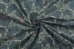 Brown Colour Bagru Handblock Printed Cotton Fabric - Image 3