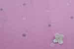 Light Purple Woven Design Flowy HandLoom Pure Soft Cotton Fabric - Image 2