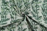 Calm Green Bagru Handblock Printed Cotton Fabric - Image 3
