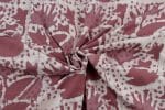Blush Pink Bagru Handblock Printed Cotton Fabric - Image 3