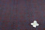 Natural Indigo Blue Dye Handblock Ajrakh Printed Cotton Fabric - Image 2