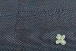 Natural Indigo Blue Dye Handblock Ajrakh Printed Cotton Fabric - Image 2