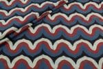 Natural Indigo Blue Dye Handblock Ajrakh Printed Cotton Fabric