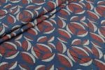 Natural Indigo Blue Dye Handblock Ajrakh Printed Cotton Fabric