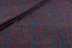 Natural Indigo Blue Dye Handblock Ajrakh Printed Cotton Fabric