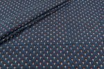 Natural Indigo Blue Dye Handblock Ajrakh Printed Cotton Fabric