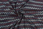 Natural Indigo Blue Dye Handblock Ajrakh Printed Cotton Fabric - Image 3