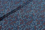 Natural Indigo Blue Dye Handblock Ajrakh Printed Cotton Fabric