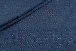 Natural Indigo Blue Dye Handblock Ajrakh Printed Cotton Fabric