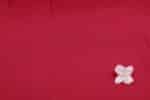 Pinkish Red Handwoven Mangalgiri 100% Pure Cotton Fabric - Image 2