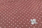 Pinkish Brown Bandhani Tie Dye 100% Pure Soft Cotton Satin Finish Fabric - Image 2