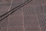 Natural Black Dye Handblock Ajrakh Printed Cotton Fabric