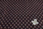 Natural Black Dye Handblock Ajrakh Printed Cotton Fabric - Image 2