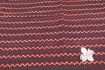 Natural Red Dye Handblock Ajrakh Printed Cotton Fabric - Image 2