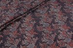 Natural Black Dye Handblock Ajrakh Printed Cotton Fabric