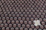 Natural Black Dye Handblock Ajrakh Printed Cotton Fabric - Image 2