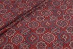 Natural Red Dye Handblock Ajrakh Printed Cotton Fabric