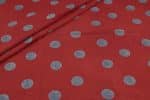 Natural Red Dye Handblock Ajrakh Printed Cotton Fabric