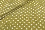 Green - Bandhani Tie Dye 100% Pure Soft Cotton Satin Finish Fabric