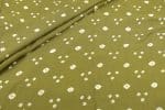 Green - Bandhani Tie Dye 100% Pure Soft Cotton Satin Finish Fabric