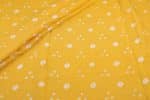 Yellow - Bandhani Tie Dye 100% Pure Soft Cotton Satin Finish Fabric