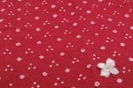 Red - Bandhani Tie Dye 100% Pure Soft Cotton Satin Finish Fabric - Image 2