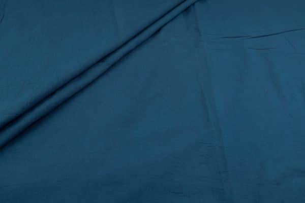Pre-Cut 2m Blue - Plain Dyed 100% Soft Cotton Fabric