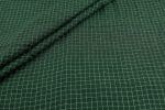Green - Authentic HandLoom Woven Checks Flowy Soft Cotton Fabric