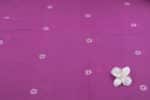 Purple - Authentic HandLoom Woven Design Flowy Soft Cotton Fabric - Image 2