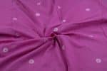Purple - Authentic HandLoom Woven Design Flowy Soft Cotton Fabric - Image 3