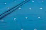 Blue - Authentic HandLoom Woven Design Flowy Soft Cotton Fabric