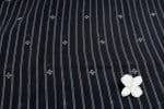 Black - Authentic HandLoom Woven Design Flowy Soft Cotton Fabric - Image 2