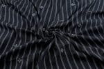 Black - Authentic HandLoom Woven Design Flowy Soft Cotton Fabric - Image 3