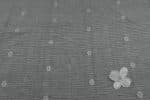 Gray - Authentic HandLoom Woven Design Flowy Soft Cotton Fabric - Image 2