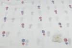 White - Authentic HandLoom Woven Design Flowy Soft Cotton Fabric - Image 2
