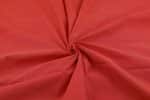 Red - Authentic Mangalgiri Nizam Zari Border Pure Cotton Fabric - Image 3