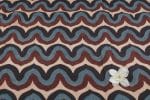 Black - Ajrakh Pure Soft Cotton HandCrafted Fabric - Image 2