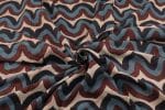 Black - Ajrakh Pure Soft Cotton HandCrafted Fabric - Image 3