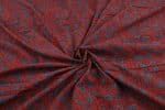 Red - Ajrakh Pure Soft Cotton HandCrafted Fabric - Image 3