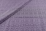 Pastel Purple Mercerised Fine Handloom Ikkat Tie-Dye Pure Soft Cotton Fabric