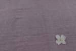 Mauve Purple Flowy HandLoom Pure Soft Cotton Fabric - Image 2
