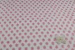Pre-Cut 2.20m White Floral Handblock Printed 100% Pure Soft Cotton Fabric - Image 2