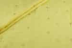 Yellow Handloom Woven Pure Soft Linen Fabric