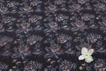 Natural Black Bagru Handblock Printed Cotton Fabric - Image 2